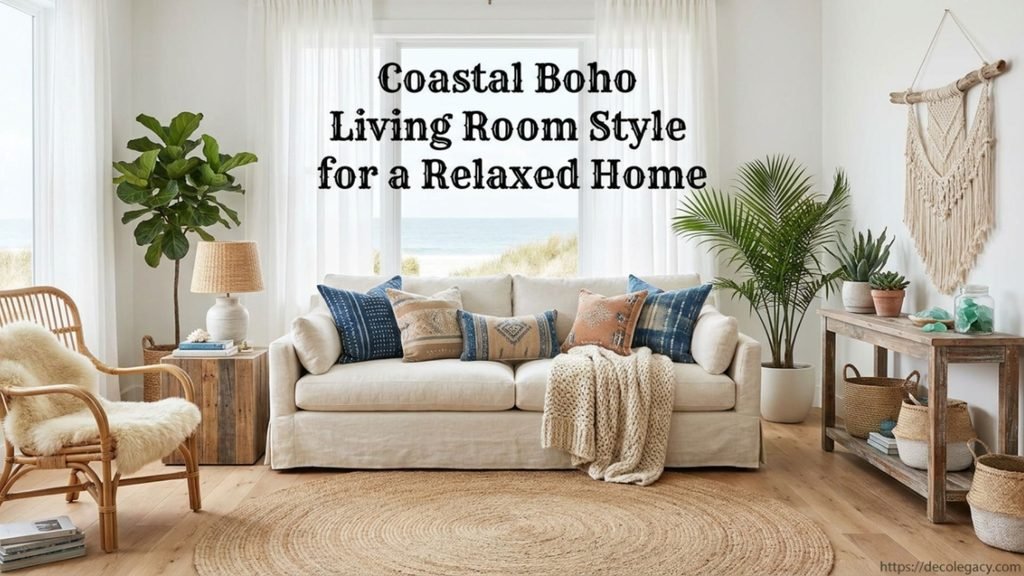 Coastal Boho Living Room Style for a Relaxed Home