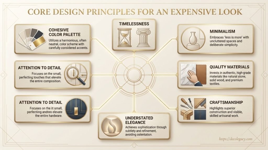 Core Design Principles for an Expensive Look