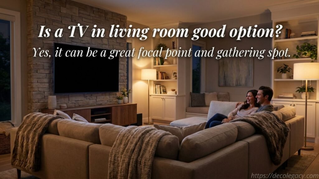 TV in living room