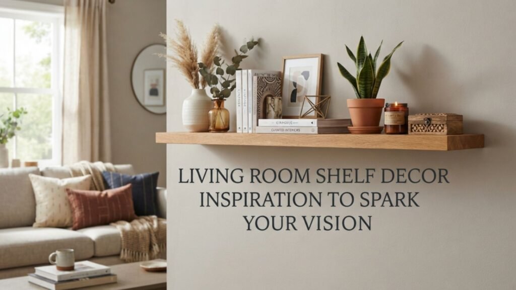 Living Room Shelf Decor Inspiration to Spark Your Vision