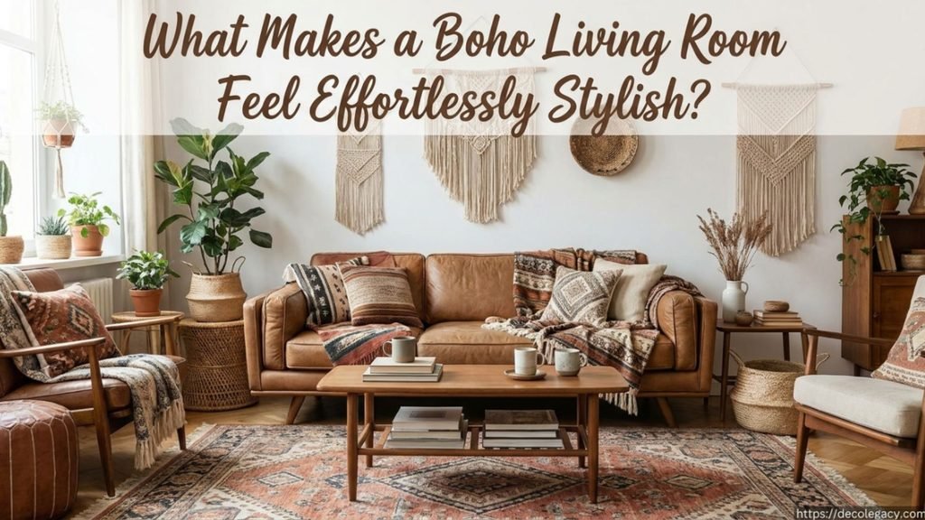 What Makes a Boho Living Room Feel Effortlessly Stylish?