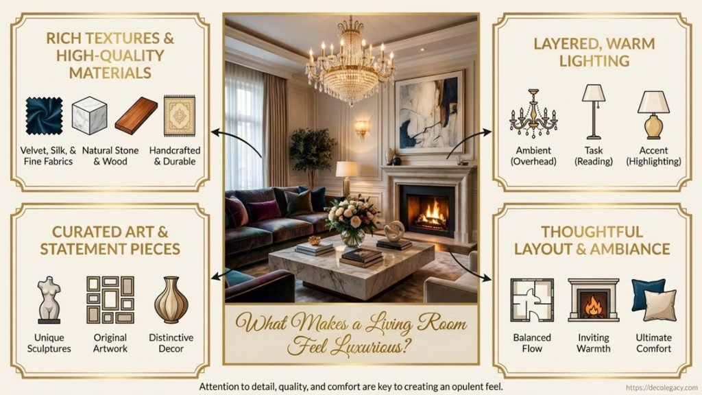 What Makes a Living Room Feel Luxurious?