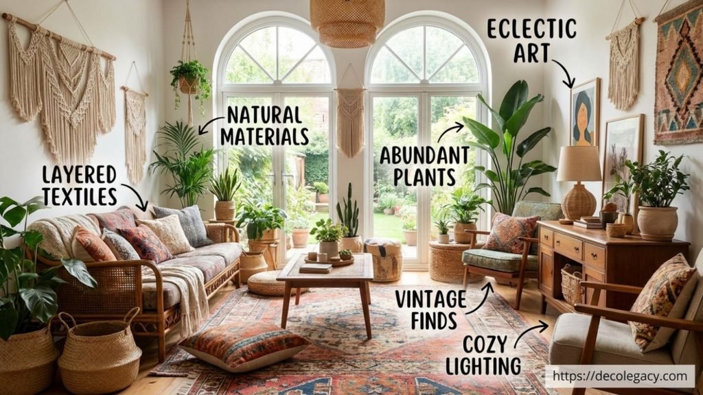 boho chic decor ideas for living room