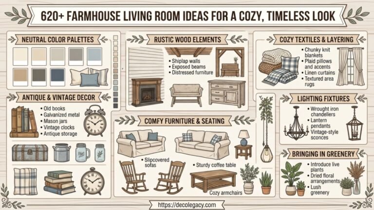 Farmhouse Living Room Ideas
