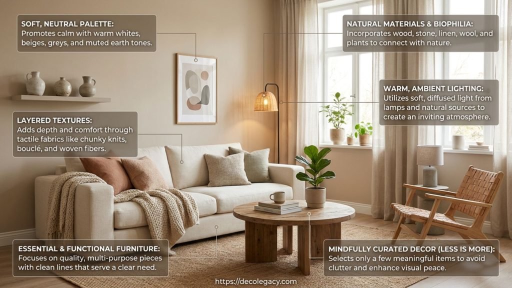 Creating a Cozy Minimalist Living Room