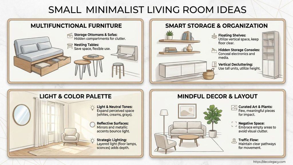 Small Minimalist Living Room Ideas